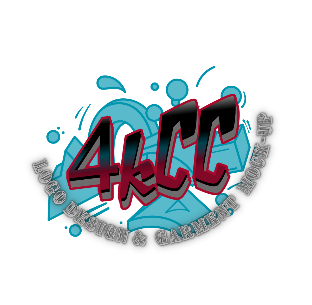 4KCC Logo Design and Garment Mock-up